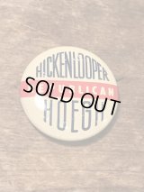 Hickenlooper Hoegh Republican Can Badge　ビンテージ　缶バッジ　政治家　バッチ　ヴィンテージ　30年代　vintage