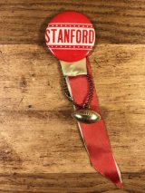 “Stanford” Foot Ball College Pin Back　カレッジ　ビンテージ　缶バッジ　フットボール　50〜60年代