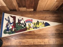 他の写真3: Looney Tunes “Bugs Bunny Follies” Pennant　ルーニーテューンズ　ビンテージ　ペナント　ワーナーブラザーズ　70年代