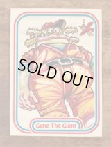 LEAF Baseball Awesome All Stars Stickers “Gene The Giant” 24　ベースボールオウサムオールスターズ　ビンテージ　ステッカーカード　80年代