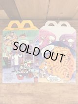 McDonald's “Animaniacs” Happy Meal Box　マクドナルド　ビンテージ　ハッピーミールボックス　ミールトイ　90年代