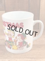 Peanuts Snoopy “Merry Christmas” Ceramic Mug　スヌーピー　ビンテージ　マグカップ　陶器　70年代