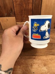 他の写真3: Peanuts Snoopy & Woodstock Plastic Mug　スヌーピー　ビンテージ　プラスチックカップ　70〜80年代