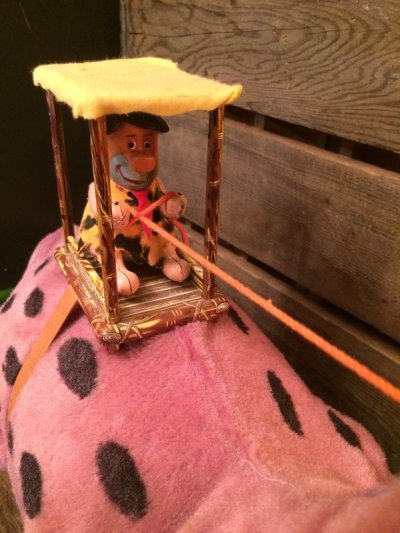 画像1: The Flintstones Doll　ビンテージ ハンナバーベラ フリントストーン 原始家族 ディノ フレッド マークス フィギュア ドール トイ toy おもちゃ ヴィンテージ 60年代