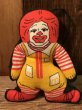 マクドナルドキャラクターのロナルドのビンテージオーナメントドール