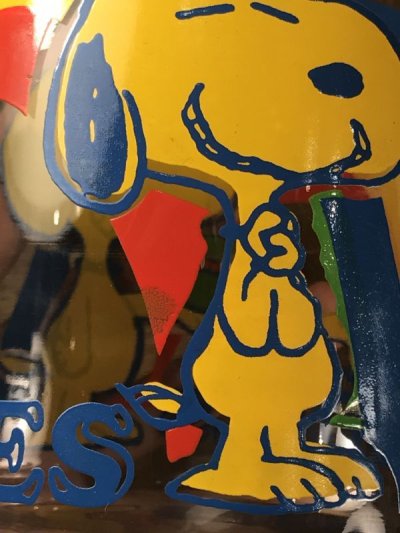 画像2: Snoopy Peanut Anchor Hocking Glass Canister　スヌーピー　ビンテージ　キャニスター　ピーナッツ　キャンディポット　70年代