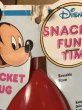 ディズニーキャラクター「ミッキーマウス」のロケット型の80’sヴィンテージプラスチックカップ