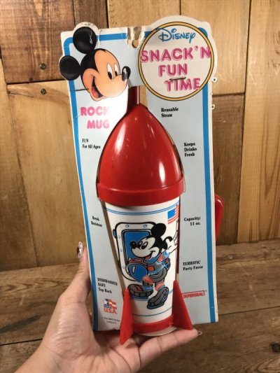 画像3: Disney Mickey Mouse Rocket Mug　ミッキーマウス　ビンテージ　マグカップ　ディズニー　80年代