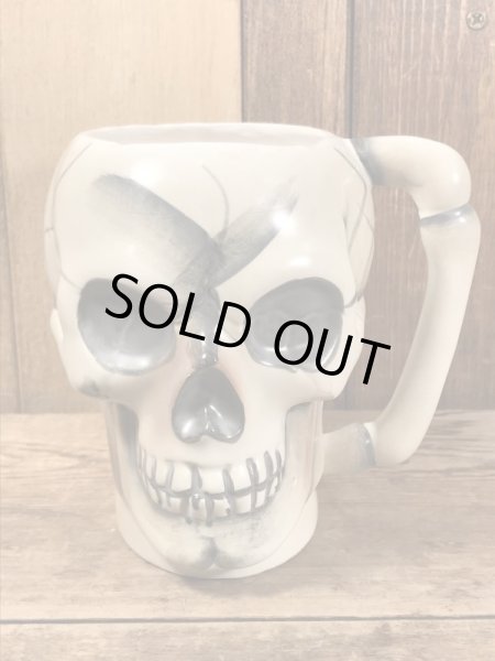 Japan Made Skull Ceramic Mug スカル ビンテージ マグカップ ジャパン