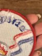 オリンピックの聖火が描かれた70〜80’sヴィンテージ刺繡パッチ