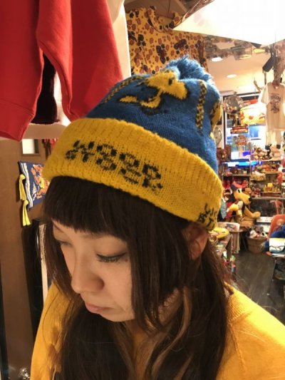 画像3: Snoopy Wood Stock Knit Hat　ウッドストック　ビンテージ　ニット帽子　スヌーピー　70年代