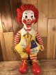 マクドナルドキャラクターのロナルドの70年代ビンテージ笛吹ドール