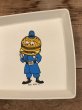 マクドナルドキャラクターのOfficer Big Macの70’sヴィンテージトレイ