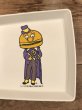 マクドナルドキャラクターのMayer McCheeseの70’sヴィンテージトレイ