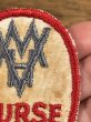 アメリカのカレッジ物(看護学校)の70〜80’sヴィンテージ刺繡パッチ