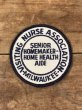 アメリカウィスコンシン州の介護施設Milwaukee Visiting Nurse Associationの〜70年代ビンテージ刺繡ワッペン