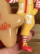 マクドナルドキャラクターのロナルドの80年代ビンテージ蓄光PVCフィギュア