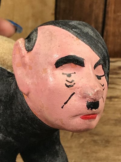 画像2: Hitler The Skunk Felt Cermanic Figure　ヒトラー　ビンテージ　置物　スカンク　40年代