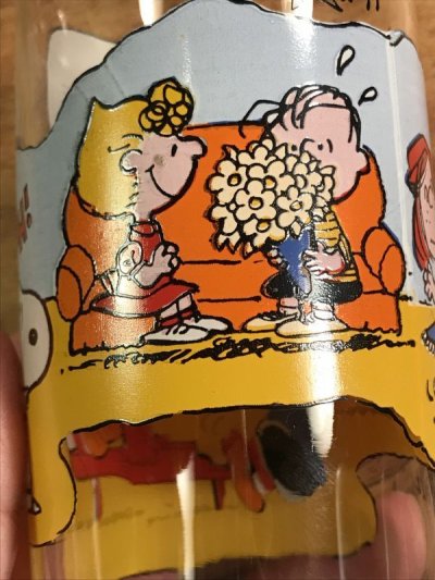 画像1: Anchor Hocking Peanuts Snoopy Glass　ピーナッツギャング　ビンテージ　グラス　スヌーピー　アンカーホッキング　70〜80年代 