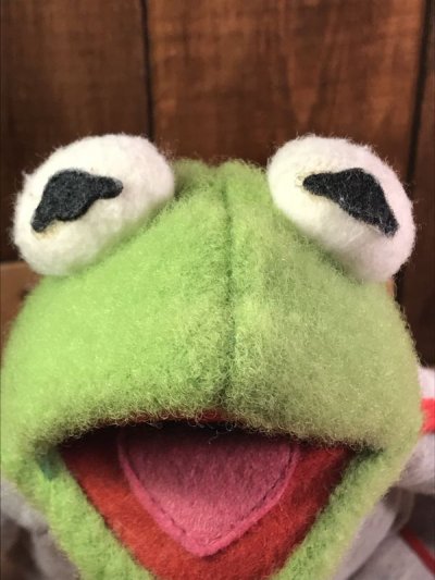 画像1: The Muppet Show “Muppet University Kermit” Plush Doll　カーミット　ビンテージ　プラッシュドール　マペットショウ　80年代