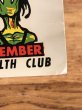 Impko社製のMember Health Clubの60’sヴィンテージウォータースライドデカール