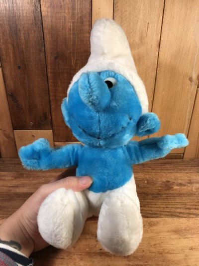 画像3: Wallace Berrie Peyo Smurf Plush Doll　スマーフ　ビンテージ　プラッシュドール　ぬいぐるみ　70年代