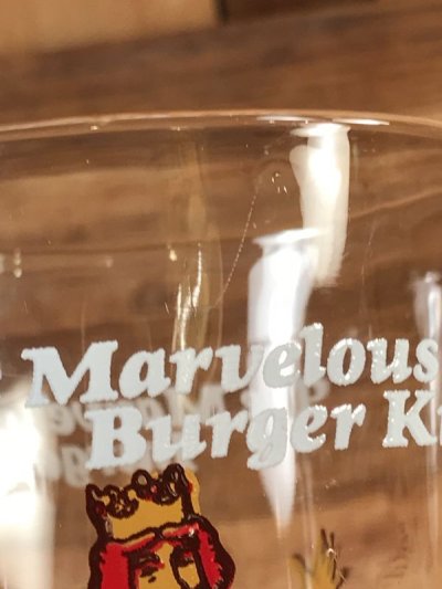 画像2: The Marvelous Magical Burger King “Onion Rings” Glass　バーガーキング　ビンテージ　グラス　ファーストフード　70年代