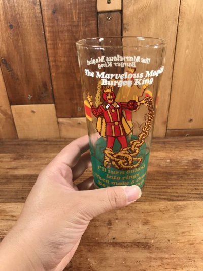 画像3: The Marvelous Magical Burger King “Onion Rings” Glass　バーガーキング　ビンテージ　グラス　ファーストフード　70年代