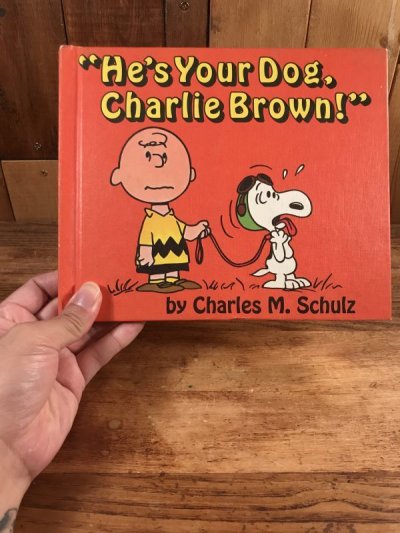 画像3: Snoopy Peanuts Gang “He's Your Dog, Charlie Brown!” Picture Book　スヌーピー　ビンテージ　絵本　ピーナッツギャング　60〜70年代