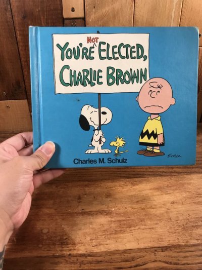 画像3: Snoopy Peanuts Gang “You're Not Elected, Charlie Brown” Picture Book　スヌーピー　ビンテージ　絵本　ピーナッツギャング　70年代