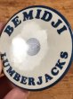 Bemidji Lumberjacksのバスケットボールクラブのヴィンテージ缶バッチ