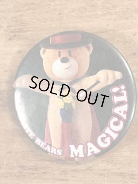 Bad Taste Bears Magical Pin Back バッドテイストベアーズ ビンテージ 缶バッジ 90年代 Stimpy Vintage Collectible Toys スティンピー ビンテージ コレクタブル トイズ