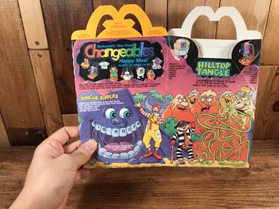 画像3: McDonald's “New Food Changeables” Happy Meal Box　マクドナルド　ビンテージ　ハッピーミールボックス　ミールトイ　80年代