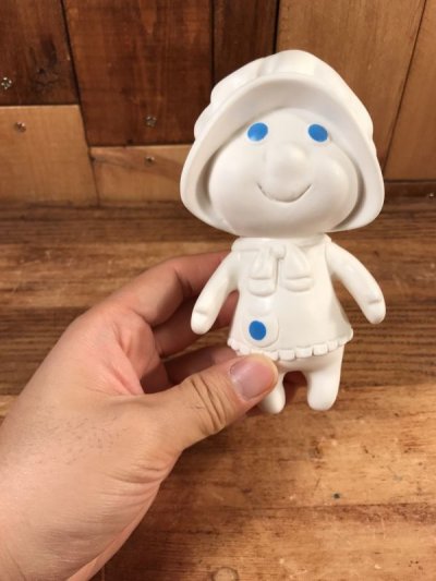 画像1: Pillsbury Doughboy “Poppie Fresh” Vinyl Doll　ドゥーボーイ　ビンテージ　ソフビドール　ポピーフレッシュ　70年代