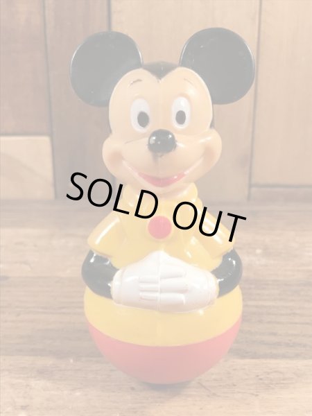 Disney Mickey Mouse Roly Poly Toy ミッキーマウス ビンテージ