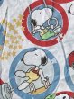 Snoopyのスポーツ柄のヴィンテージBoxシーツ