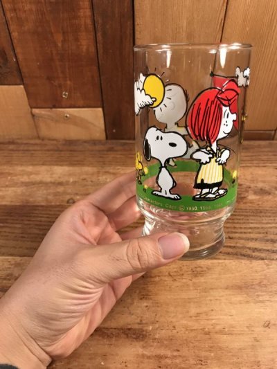 画像3: Peanuts Snoopy “Charlie Brown Kite” Glass　スヌーピー　ビンテージ　グラス　チャーリーブラウン　70〜80年代