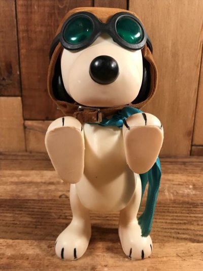 画像1: Peanuts Snoopy Pocket Doll “Flying Ace” Figure　フライングエース　ビンテージ　ポケットドール　スヌーピー　60年代