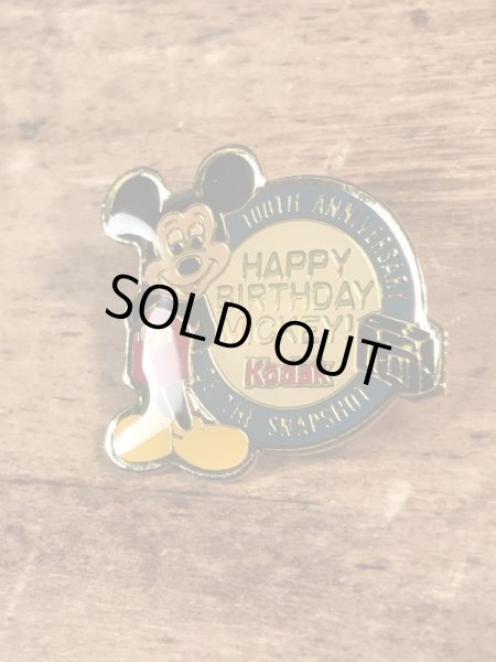 Kodak Disney “Happy Birthday Mickey!” Enamel Pins ミッキーマウス