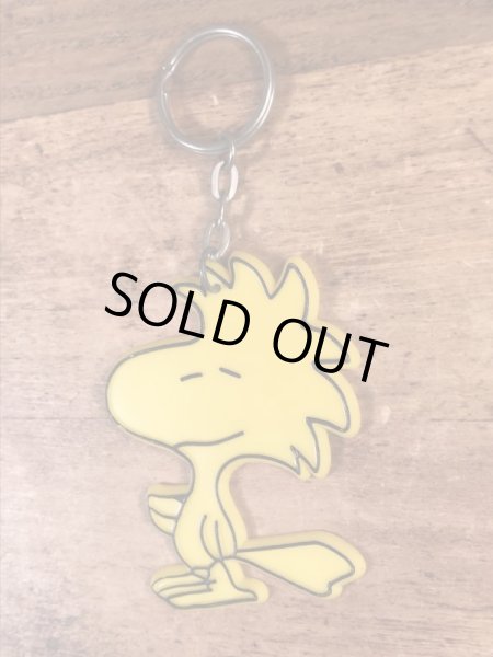 Aviva Snoopy Woodstock Plastic Keychain ウッドストック ビンテージ