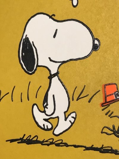 画像1: Hallmark Peanuts Snoopy “Thanksgiving Is A Day...” Greeting Card　スヌーピー　ビンテージ　グリーティングカード　70〜80年代