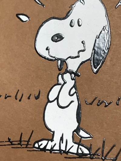 画像1: Hallmark Peanuts Snoopy “Without You On...” Greeting Card　スヌーピー　ビンテージ　グリーティングカード　70〜80年代