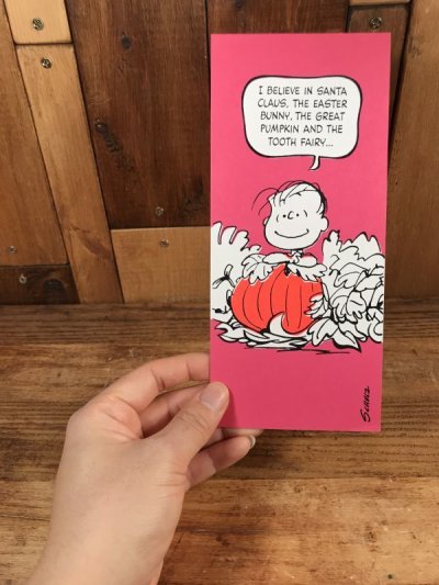 画像3: Hallmark Peanuts Linus “I Believe In Santa Claus...” Greeting Card　ライナス　ビンテージ　グリーティングカード　スヌーピー　70〜80年代