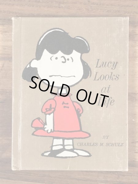 Hallmark Peanuts “Lucy Looks at Life” Mini Picture Book ルーシー ビンテージ 絵本 スヌーピー  70年代 - STIMPY(Vintage Collectible Toys）スティンピー(ビンテージ コレクタブル トイズ）