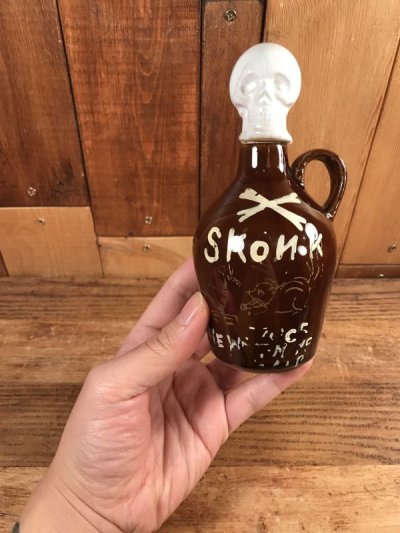 画像3: Skonk Poison Skull Decanter　スカル　ビンテージ　デカンタ　ポイズンボトル　50年代