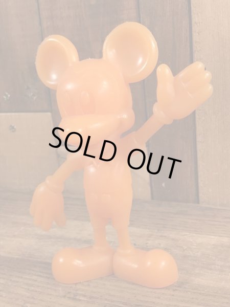 Marx Disney Mickey Mouse Plastic Figure ミッキーマウス ビンテージ ...