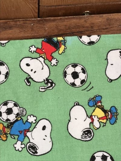 画像2: Peanuts Snoopy “Football” Pillow Case　スヌーピー　ビンテージ　ピローケース　枕カバー　90年代〜