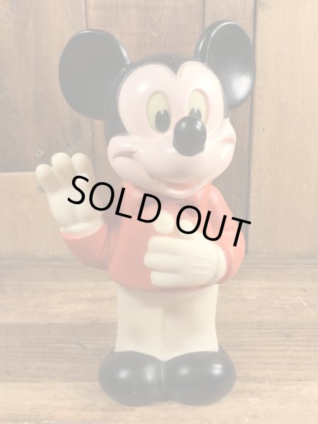 Disney Mickey Mouse Squeeze Figure ミッキーマウス ビンテージ