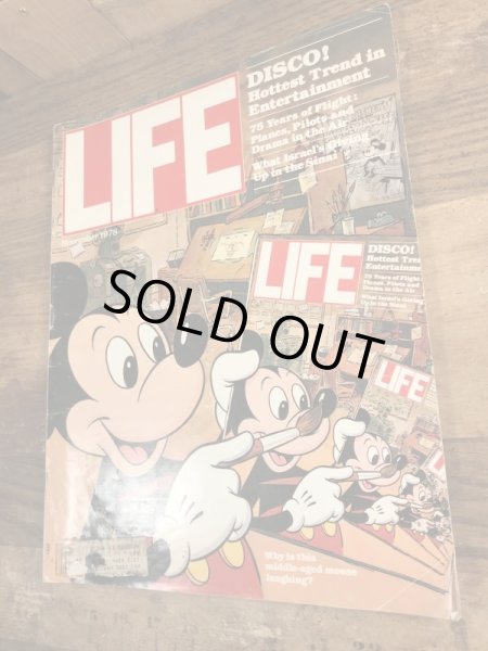 Walt Disney Mickey Mouse Life Magazine ミッキーマウス ビンテージ