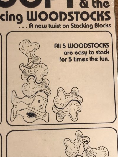 画像3: Snoopy & the 5 Balancing Woodstocks　スヌーピー　ビンテージ　バランストイ　ウッドストック　80年代